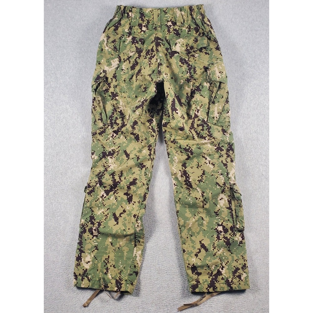 Military Pants Mens Small Regular 28X31 NWU‎ Type III Navy Seals Camo Cargo - Picture 2 of 13